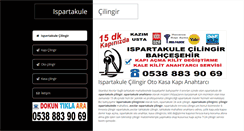 Desktop Screenshot of ispartakule.cilingircisi.com