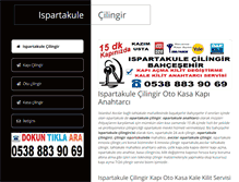 Tablet Screenshot of ispartakule.cilingircisi.com
